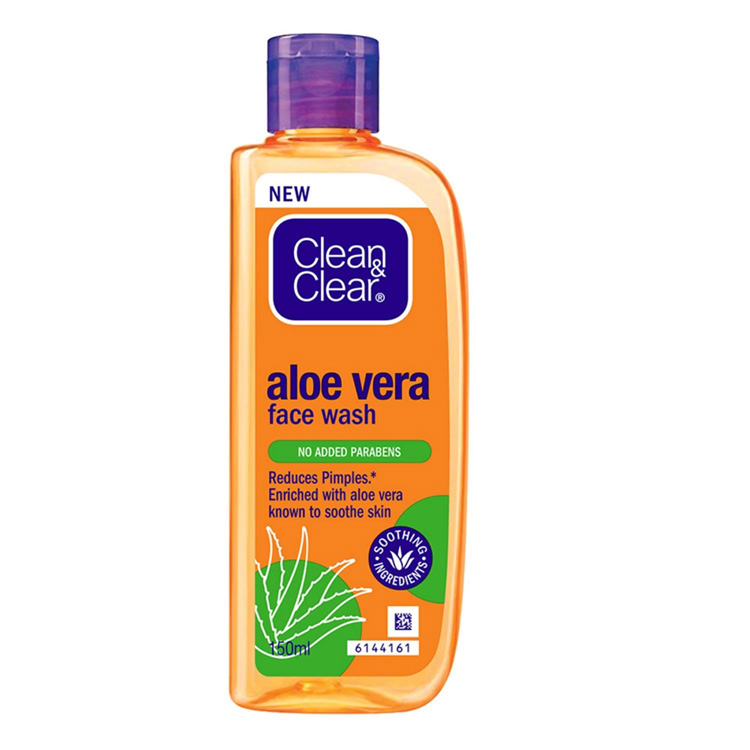 CLEAN & CLEAR ALOE VERA FACEWASH