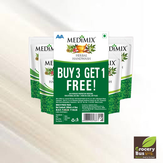 MEDIMIX HERBAL HANDWASH BUY 3 GET 1