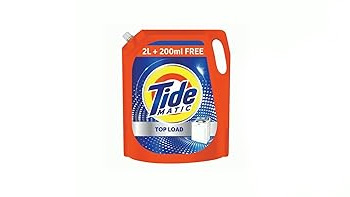 TIDE MATIC TOP LOAD LIQUID 2L +200ML FREE