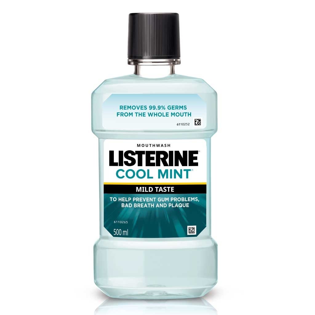 LISTERINE COOL MINT MILD TASTE MOUTH WASH