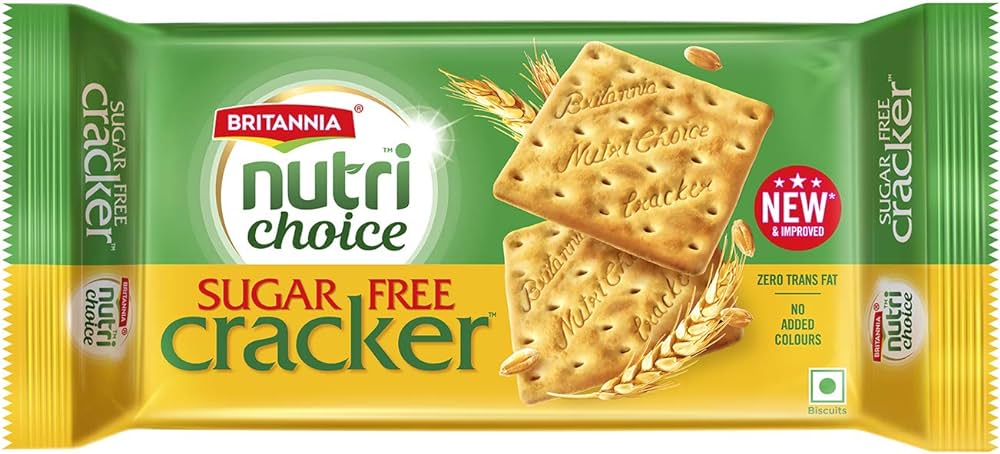 BRITANNIA NUTRI CHOICE SUGAR FREE CRACKER