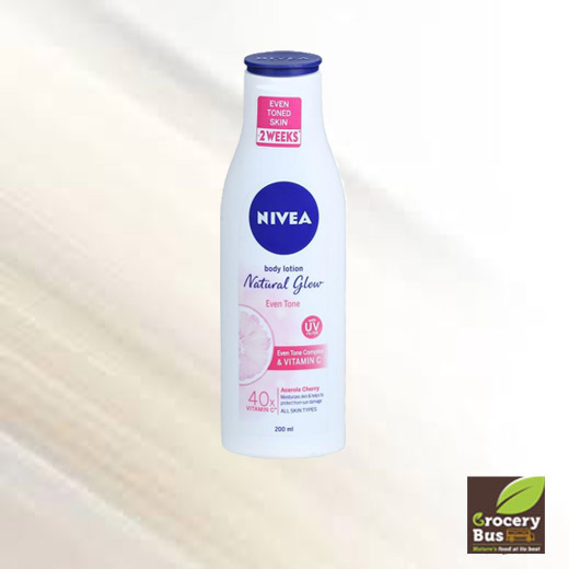 NIVEA NATURAL GLOW BODY LOTION 