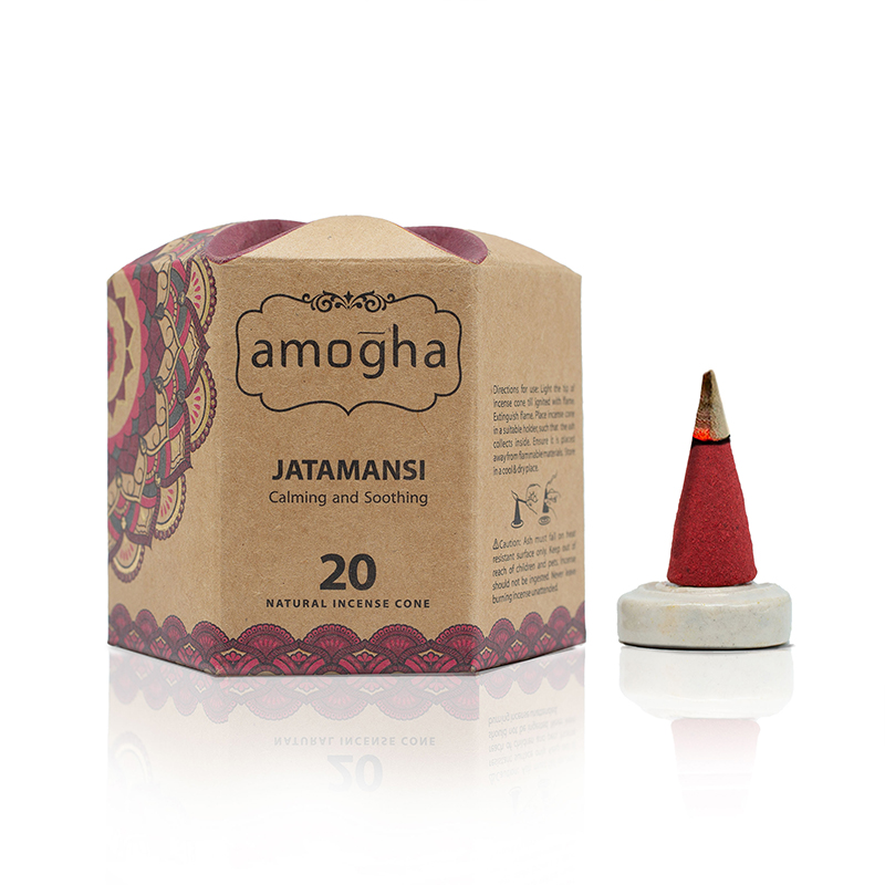 AMOGHA INCENSE CONE _JATAMANSI