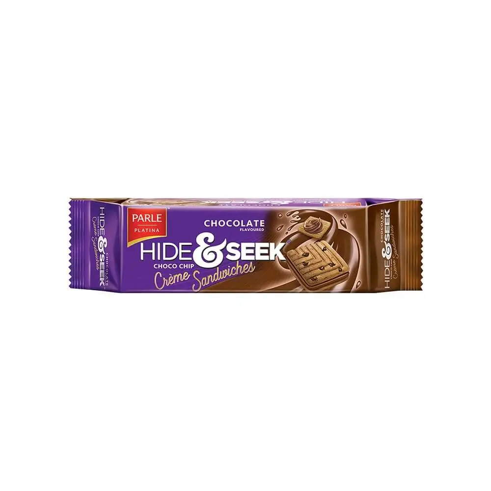 HIDE & SEEK CHOCO CHIP CREME SANDWICHES _CHOCOLATE