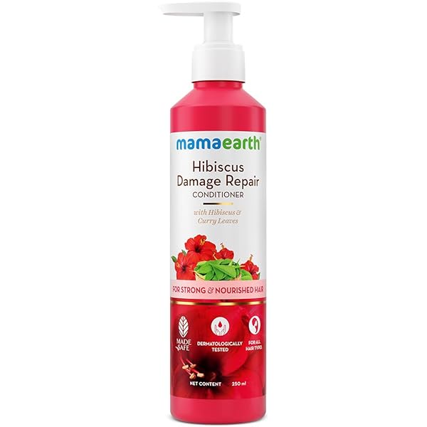 MAMA EARTH HIBISCUS DAMAGE REPAIR CONDITIONER