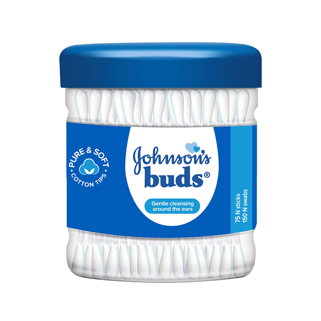 JOHNSONS EAR BUDS JAR