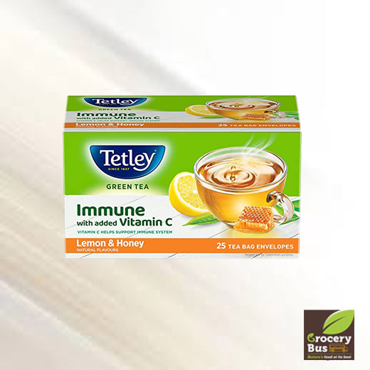 TETLEY GREEN TEA LEMON & HONEY