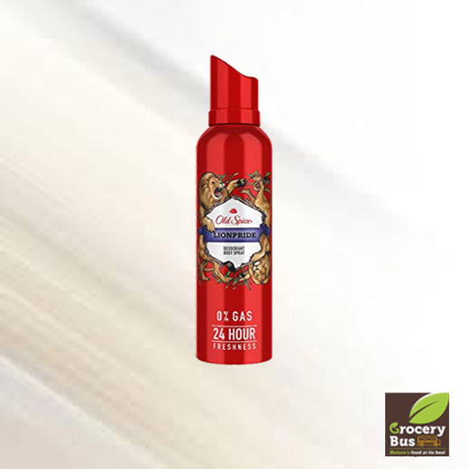 OLD SPICE LIONPRIDE DEODORANT BODY SPRAY FOR MEN