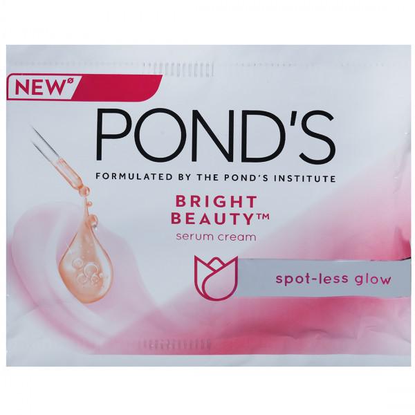 PONDS BRIGHT BEAUTY SERUM CREAM SPOT LESS GLOW POUCH