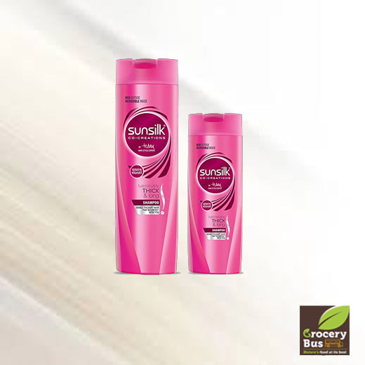 Sunsilk Thick & Long Shampoo Bottle