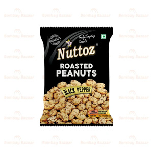 NUTTOZ ROASTED PEANUTS BLACK PEPPER