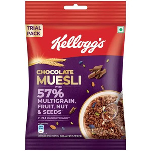 KELLOGGS CHOCOLATE MUESLI MULTIGRAIN ,FRUIT,NUT & SEEDS