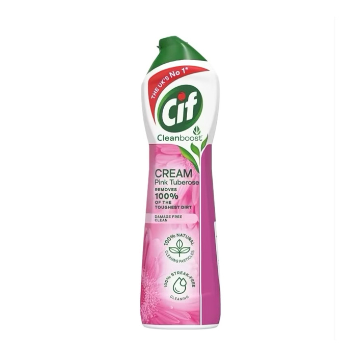CIF CLEANBOOST CREAM PINK