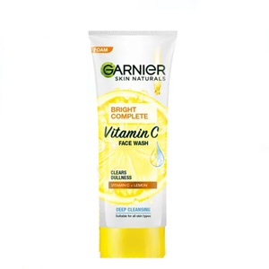 GARNIER BRIGHT COMPLETE VITAMIN C FACE WASH 