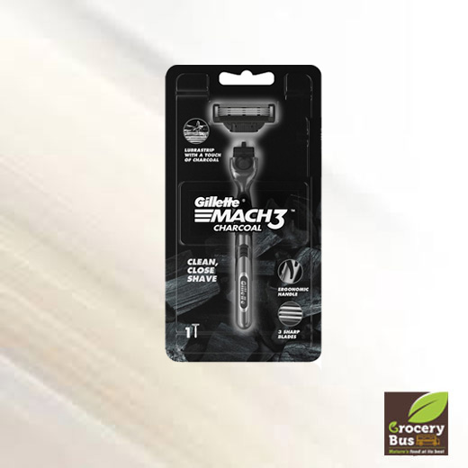 GILLETE MACH3 CHARCOAL RAZOR 