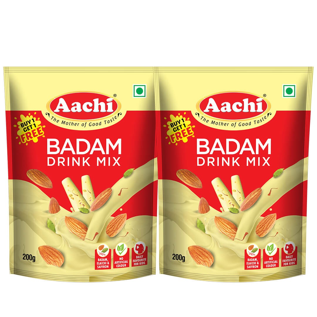 AACHI BADAM DRINK MIX (BUY1 GET1 FREE)