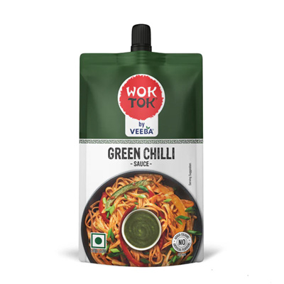 VEEBA WOK TOK GREEN CHILLI SAUCE POUCH