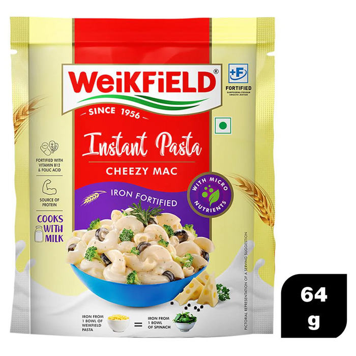 WEIKFIELD INSTANT PASTA CHEEZY MAC