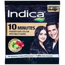 INDICA HAIR COLOUR POWDER NATURAL BLACK