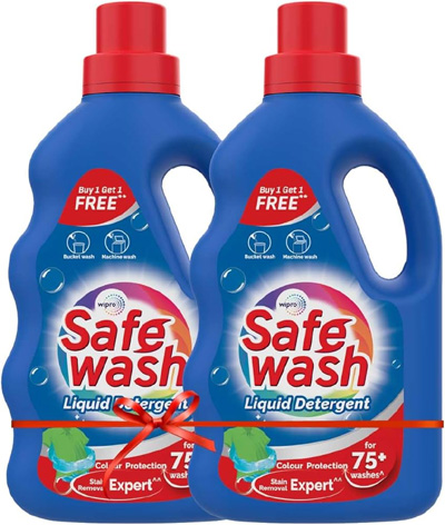 SAFE WASH LIQUID DETERGENT COLOUR PROTECTION 
