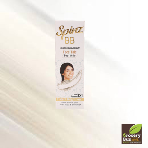 SPINZ BRIGHTENING & BEAUTY PEARL WHITE FACE POWDER