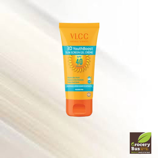 VLCC 3D YOUTH BOOST SUNSCREEN GEL CREME SPF 40 PA+++