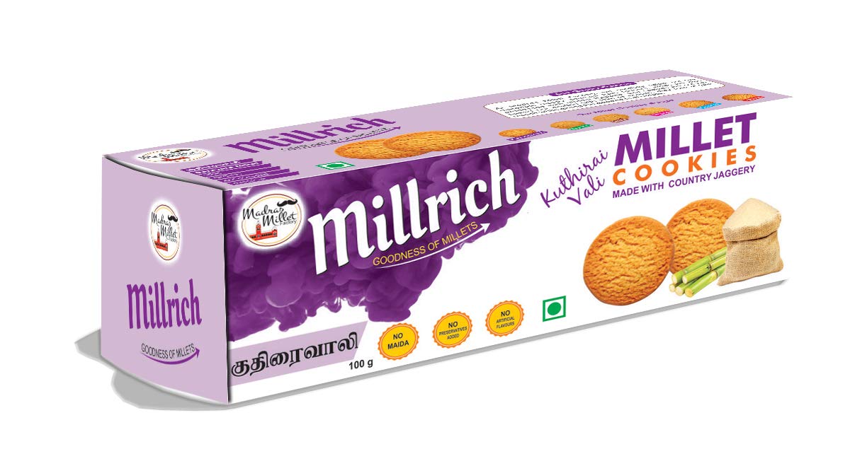 MILLRICH MILLET COOKIES _BARNYARD  BISCUIT 