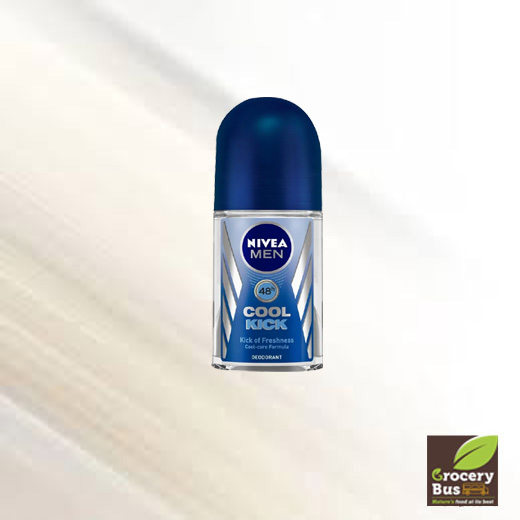 NIVEA MEN COOL KICK DEODORANT ROOL ON 