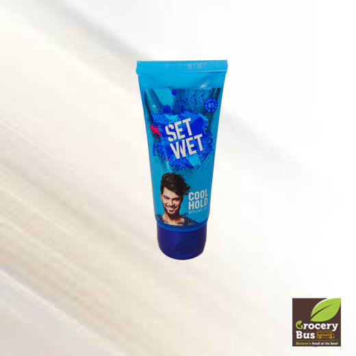 SET WET COOL HOLD HAIR STYLING GEL
