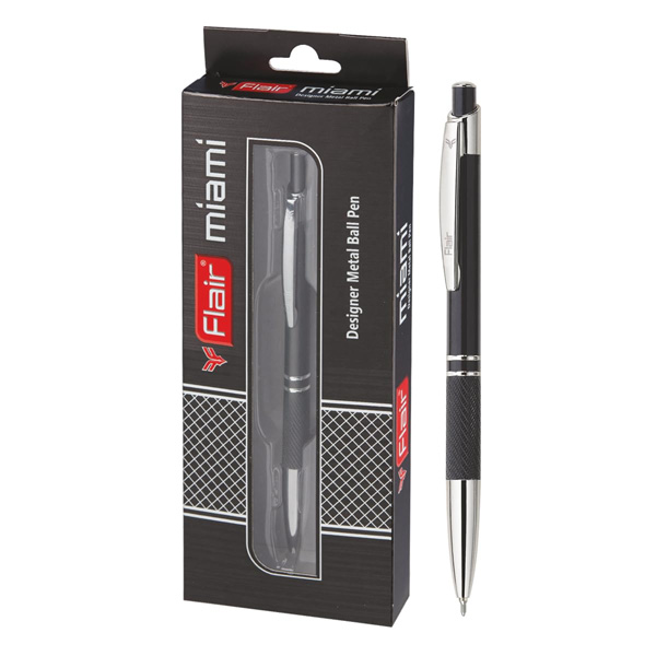 FLAIR MIAMI DESIGNER METAL BALL PEN