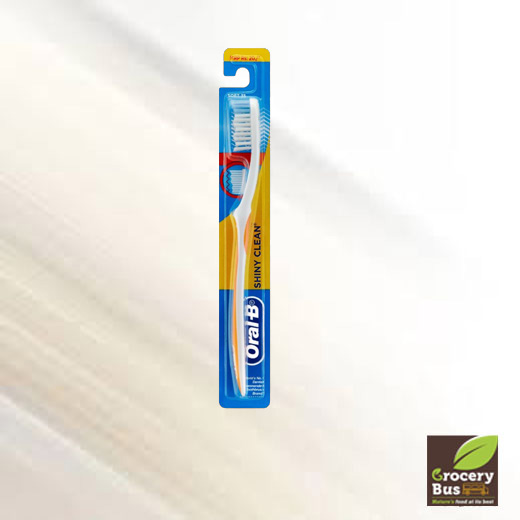 ORAL B SHINY CLEAN SOFT BRUSH 