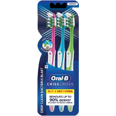 ORAL B BACTERIA BLAST SOFT SET