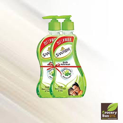 SANTOOR HAND WASH FRESH BUY 1 GET 1