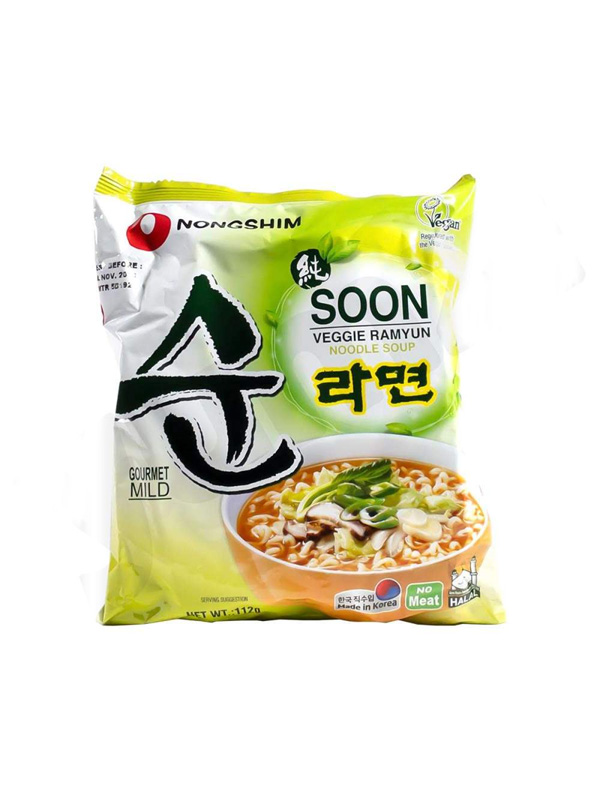 NONGSHIM SOON VEGGIE RAMYUN NOODLE SOUP