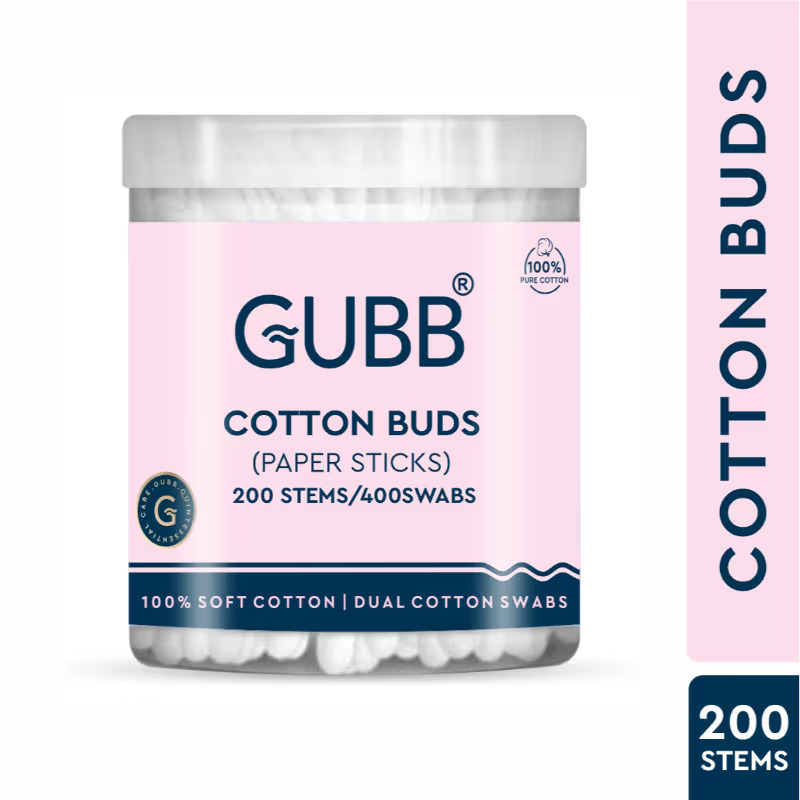 GUBB COTTON EAR BUDS  JAR