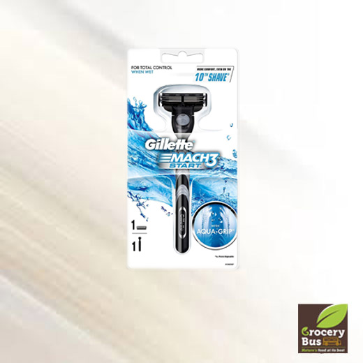 GILLETE MACH3 START AQUA GRIP RAZOR 