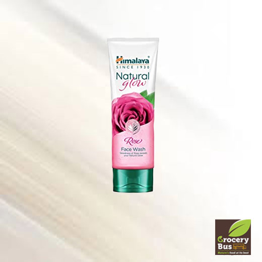 HIMALAYA NATURAL GLOW ROSE FACE WASH 