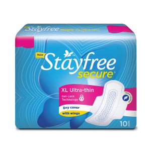 STAYFREE SECURE XL ULTRA_THIN DRY COVER WITH WINGS