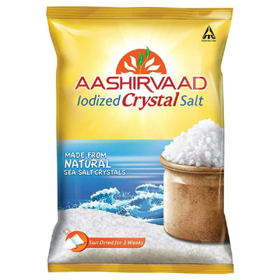 AASHIRVAAD IODIZED CRYSTAL SALT