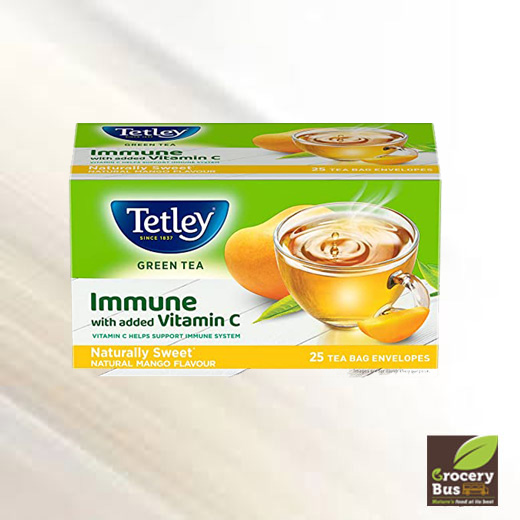 TETLEY GREEN TEA NATURALLY SWEET