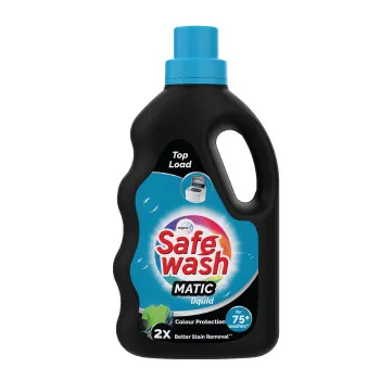 SAFE WASH MATIC TOP LOAD LIQUID COLOUR PROTECTION (BUY 1LTR GET 500ML FREE)