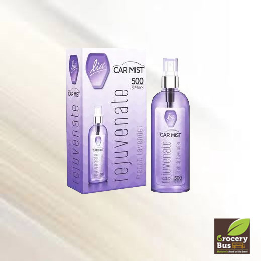 LIA CAR MIST REJUVENATE LAVENDER SPRAY