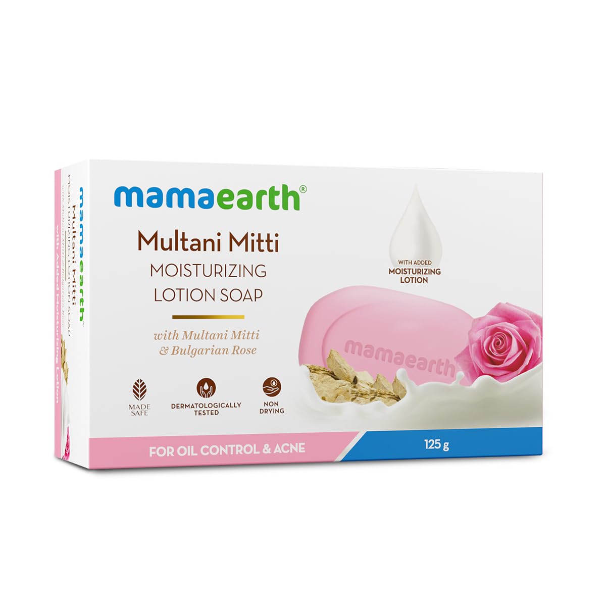 MAMA EARTH MULTANI MITTI MOISTURIZING LOTION SOAP
