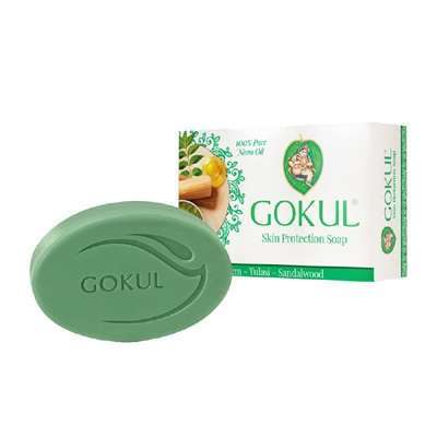 GOKUL SKIN PROTECTION SOAP (NEEM , TULASI , SANDALWOOD)