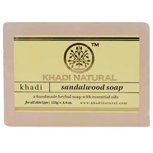 KHADI NATURAL SANDALWOOD SOAP