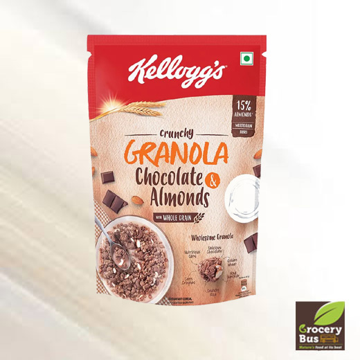 KELLOGGS MUESLI GRANOLA CHOCOLATE & ALMOND 