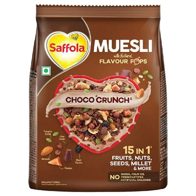 SAFFOLA MUESLI CHOCO CRUNCH