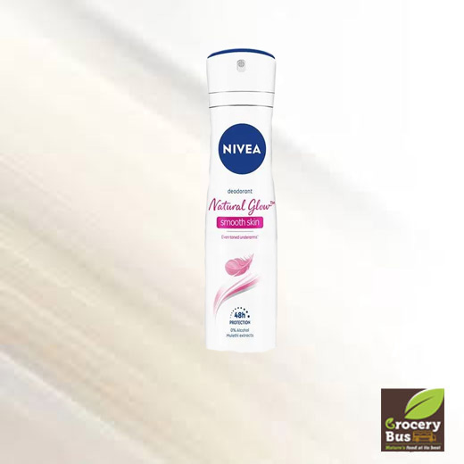 NIVEA NATURAL GLOW SMOOTH SKIN DEODORANT 