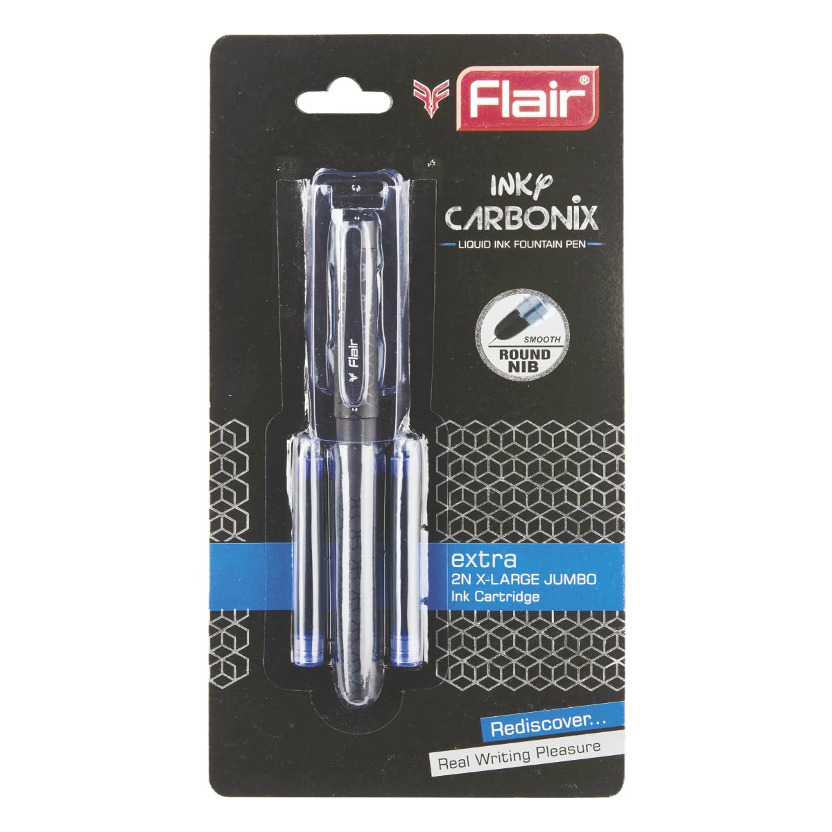 FLAIR INKY CARBONIX ROLLER PEN