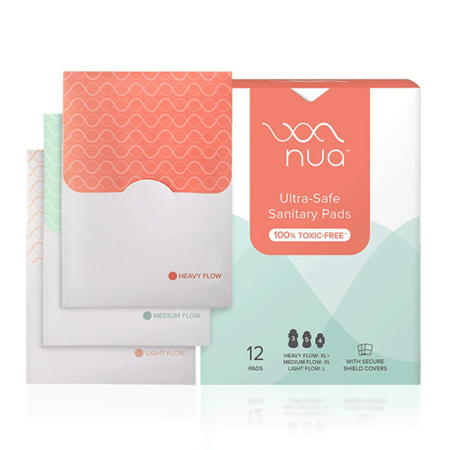 NUA SANITARY 12 PADS (XL+,XL,L )
